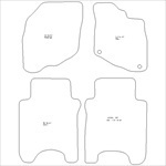 Honda Jazz MK1 Car Mats